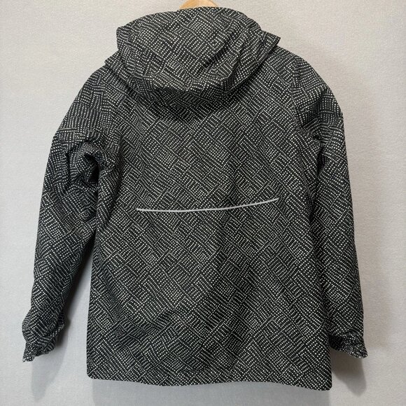 Columbia Winter Jacket Girls L 14 16 Black White Pink Interchange Shell Ski Snow - Picture 2 of 11